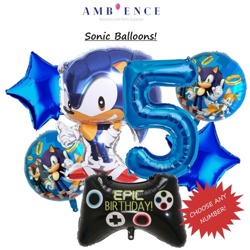 Sonic the hedgehog balloons - sonic,