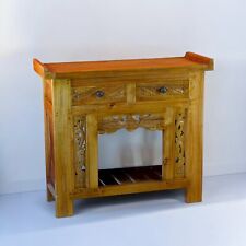 Teak Reclaimed Wood Console
