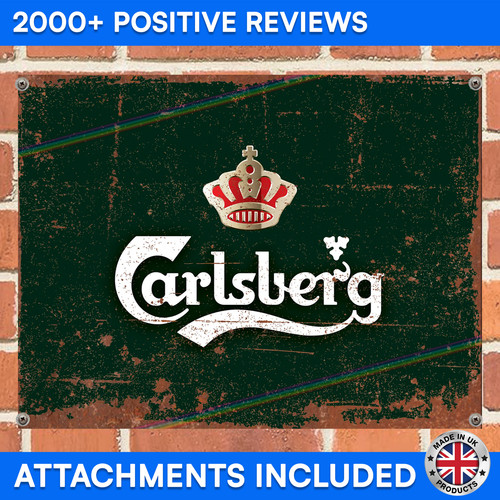 Carlsberg beer metal - carlsberg,