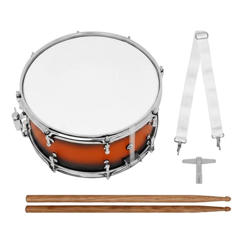 Marching snare drum includes - drum,
