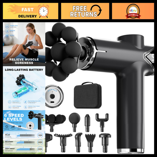 Deep tissue massage gun for - deep,