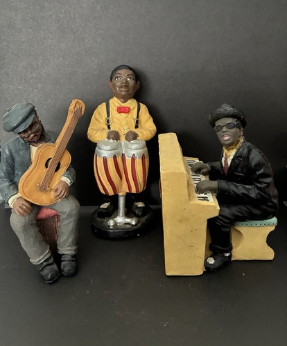 Classic jazz band musicians - band,