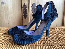 IRREGULAR CHOICE BLUE SUEDE