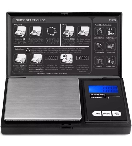 Digital scales 01g 200g - scales, 0.01g