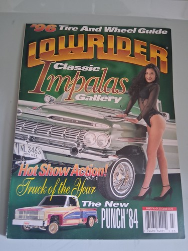 Lowrider march 1996 classic - lowrider,
