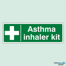 Asthma Inhaler Kit Sign