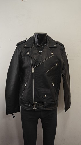 Brando leather jacket black - leather,