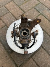 Honda TRX 350 2006 Front Right Brake Drum And Stearing Knuckle 