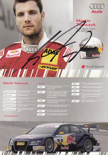Autograph card signed version