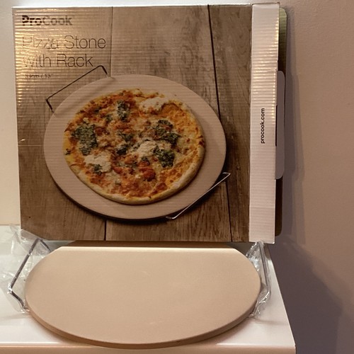 Procook pizza stone - pizza, rack