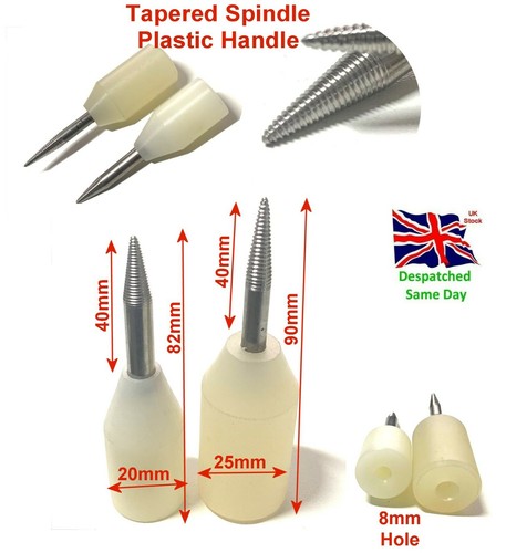 Tapered spindle plastic - tapered,