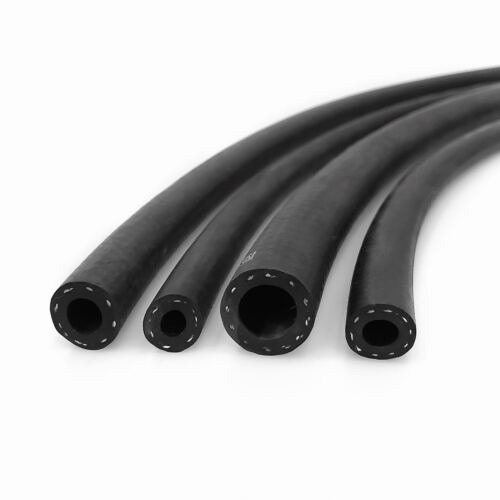 Vacuum hose black rubber - -,