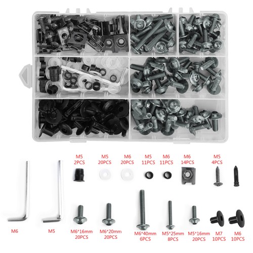 Titanium fairing bolts screws - bolts,