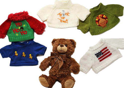 Holiday teddy sweaters - holiday,