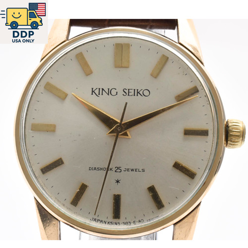 King seiko diashock jewels - king,