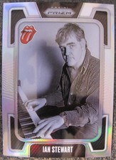 IAN STEWART 2025 Panini Prizm Rolling Stones #4 Silver Shortprint Variation