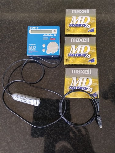 Sony portable minidisc - md,