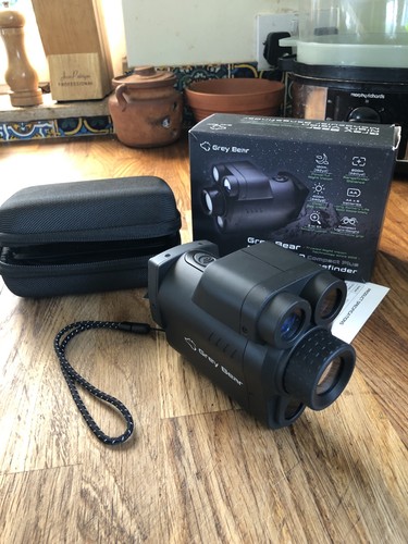 Grey bear night vision - bear,