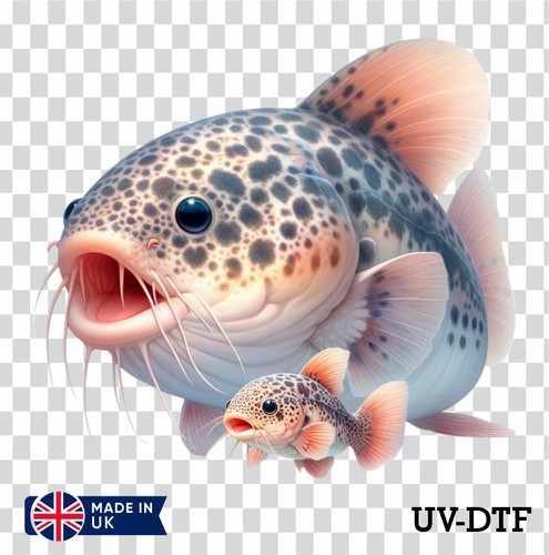 Redtail catfish dtf - uv,