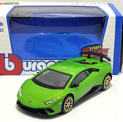Burago green lamborghini - green,
