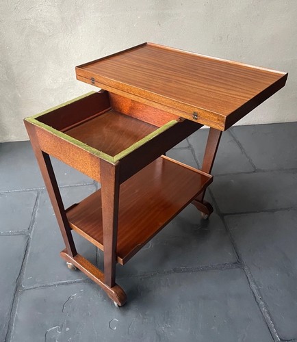 Vintage table serving trolley - serving,