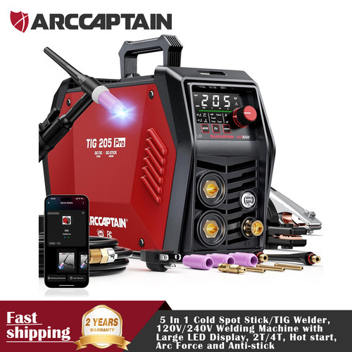 Arccaptain icontrol tig 205 - icontrol,