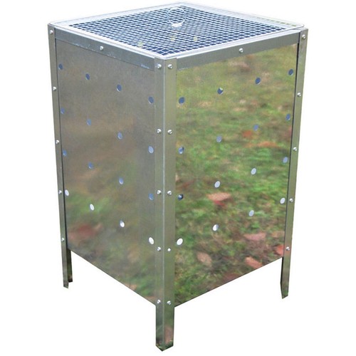 Square 90l garden - rubbish, fire