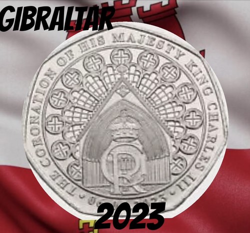 Gibraltar coin 50p - gibraltar,