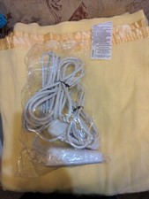 Dreamland Intelliheat Model CE3 Electric Overblanket Yellow Double Dual Controls