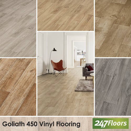 Wood plank effect goliath 450 - wood,