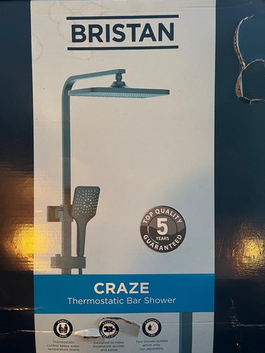 Bristan craze thermostatic - bristan, bar