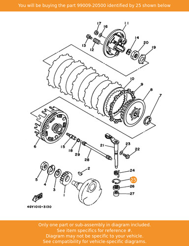 Yamaha circlip 99009 - yamaha, circlip,