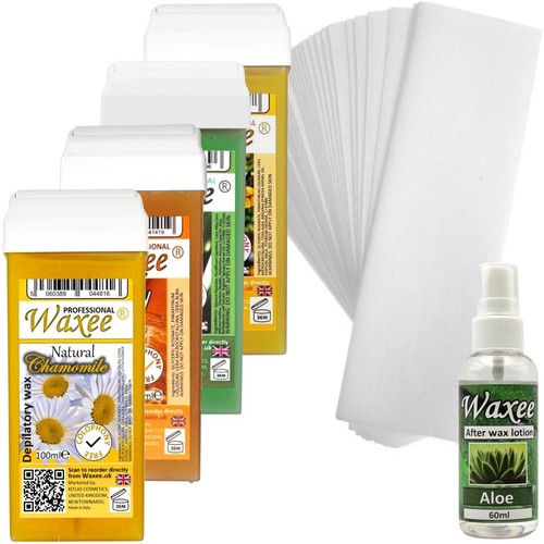 Roller wax set - roll, on