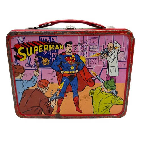 Vintage superman lunch box - vintage,