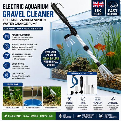 Electric aquarium gravel - electric,