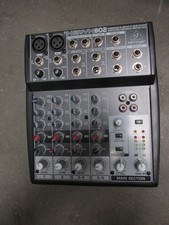 Behringer Xenyx 802 compact 8 input 2 Bus Mixer - NO POWER SUPPLY
