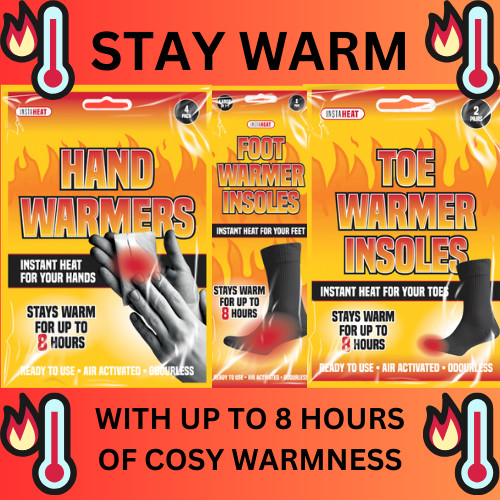 Hand foot toe warmers - hand, body