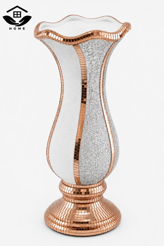 Elegant white silver - &, mosaic
