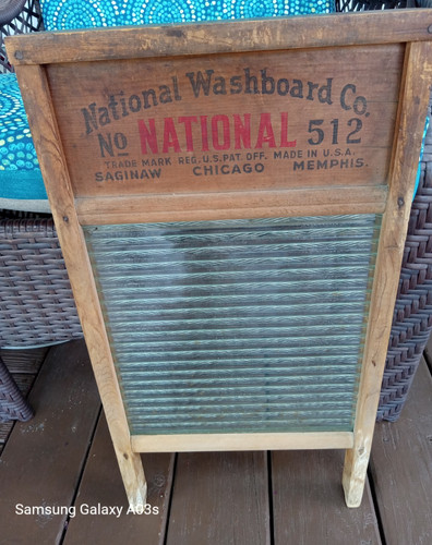 Vintage national washboard - vintage,