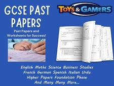 GCSE Past Test Paper Booklets