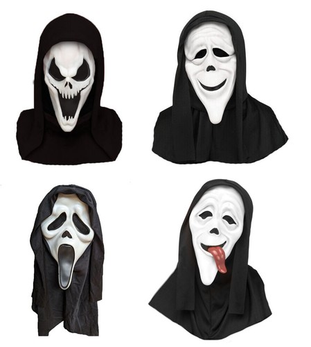 Scream ghost face mask - ghost, with