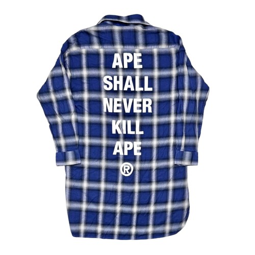 Bape long length flannel - long,