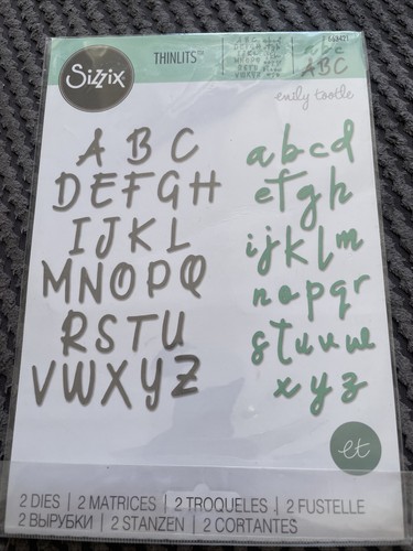 Sizzix thinlits die - thinlits, set