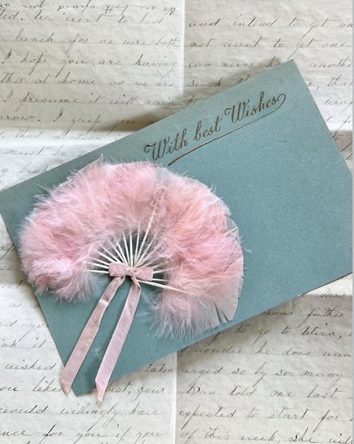 Antique postcard with - postcard,