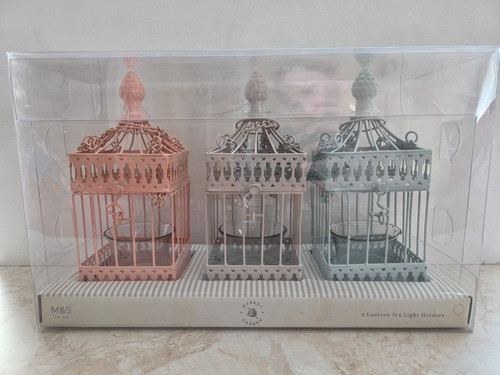 Three bird cage - , lantern