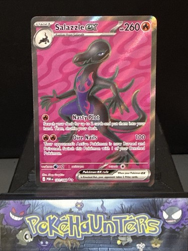 Pokemon card salazzle - card, ex