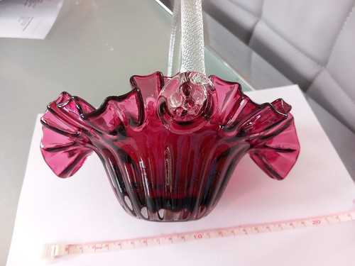 Antique victorian cranberry - antique,
