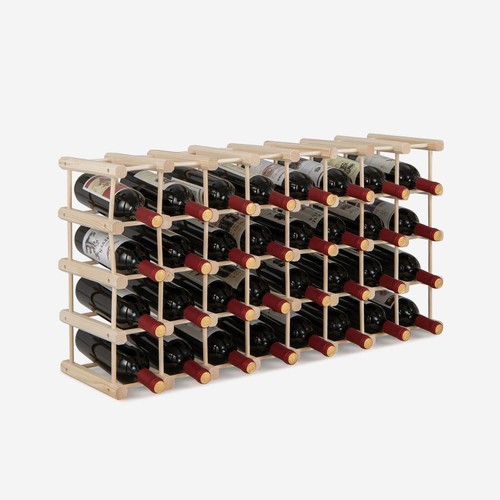 Wooden bottle wine rack - bottle,