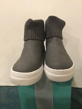 Avon Rib Knit Cuff Sneaker