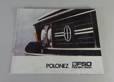 Brochure FSO Polonez | Dutch